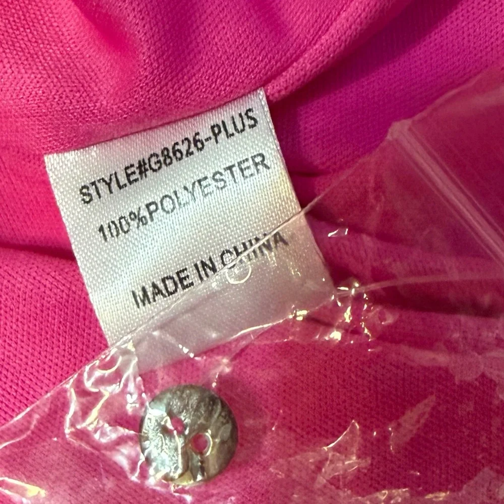 NEW Jodifl Bubblegum Pink Swiss Dot Tiered Babydoll Dress -Boho - Picture 6 of 6